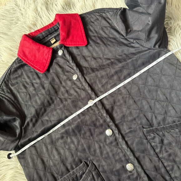 BURBERRY Black Vintage Dranefeld Jacket Size Small - Picture 13 of 17